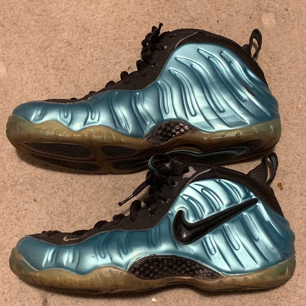 Nike Foamposite “Electric Blue” Men’s size 11.5
